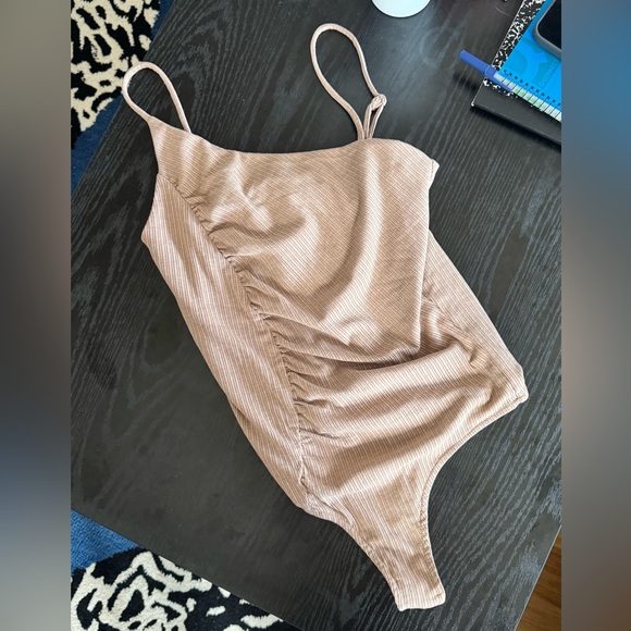 Lovers + Friends Tan Bodysuit - Picture 1 of 4
